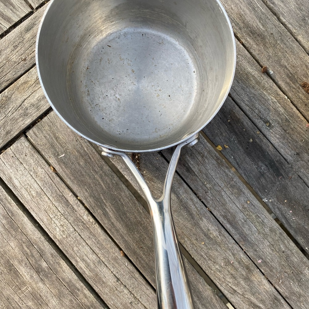 Stainless Steel Saucepan - Silver Finish